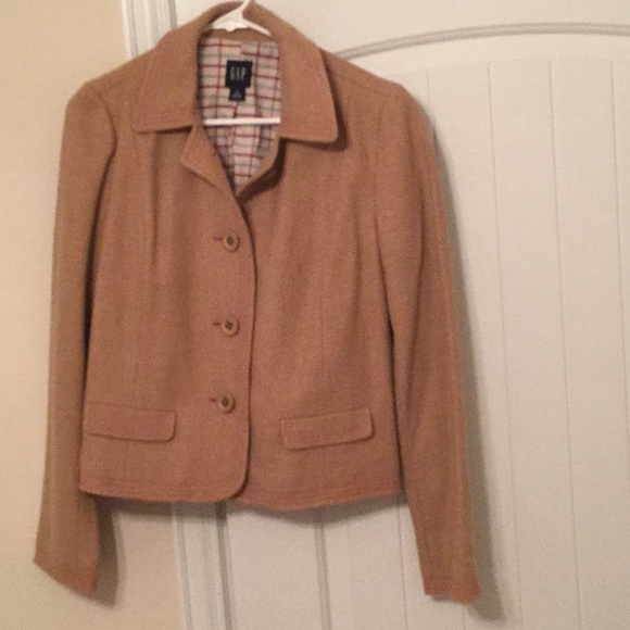 Vintage Gap light brown wool blazer - Picture 5 of 7
